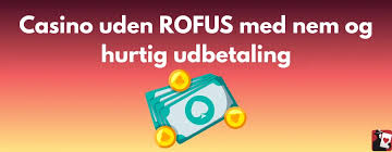 Casino Uden ROFUS med MobilePay En Guide til Spiloplevelsen Casino Uden ROFUS med MobilePay En Guide til Spiloplevelsen
